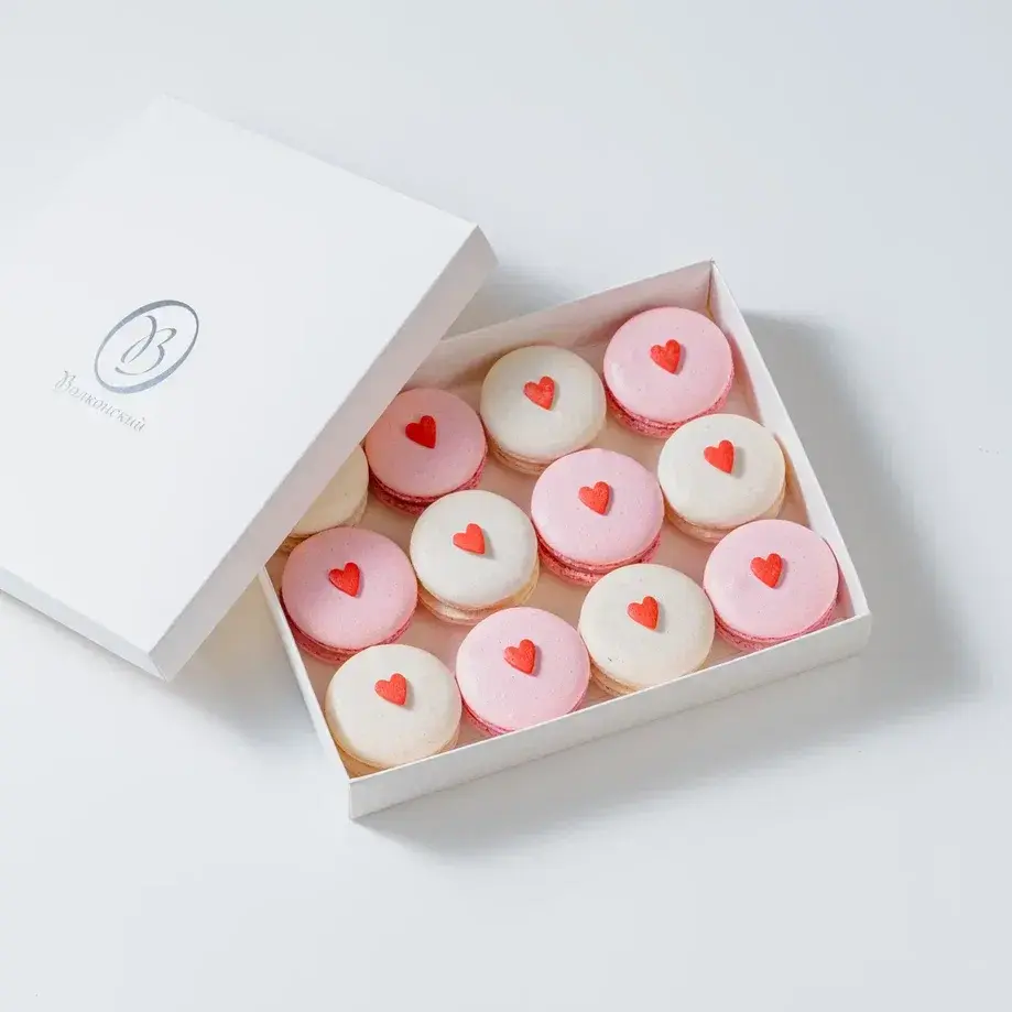 Макарони с сердечками набор 12 шт