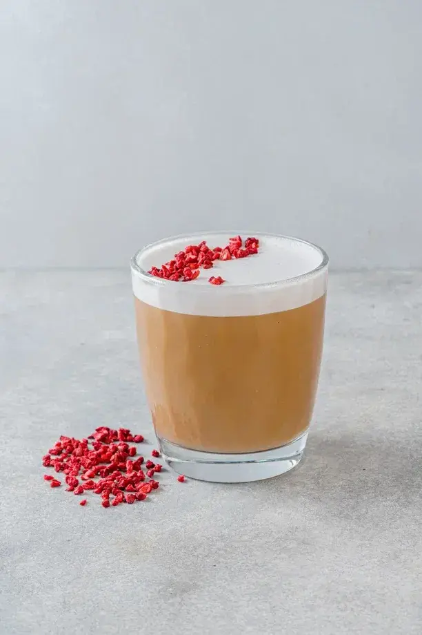 Латте Лаванда-ягоды