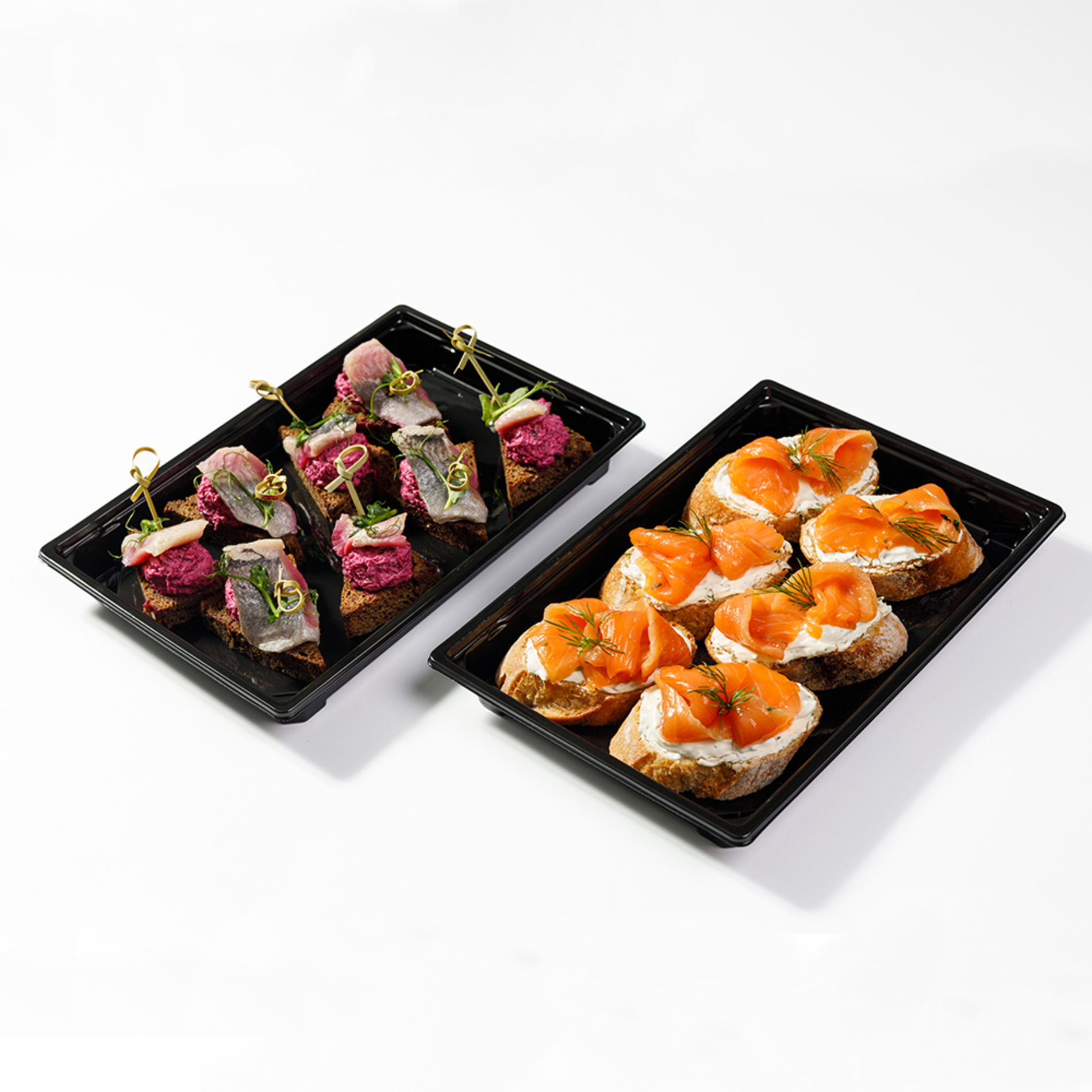 Ассорти Рыбных Брускетт (16шт.)